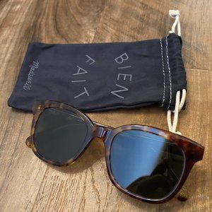 Madewell Venice Flat-Frame Sunglasses, Never Worn!